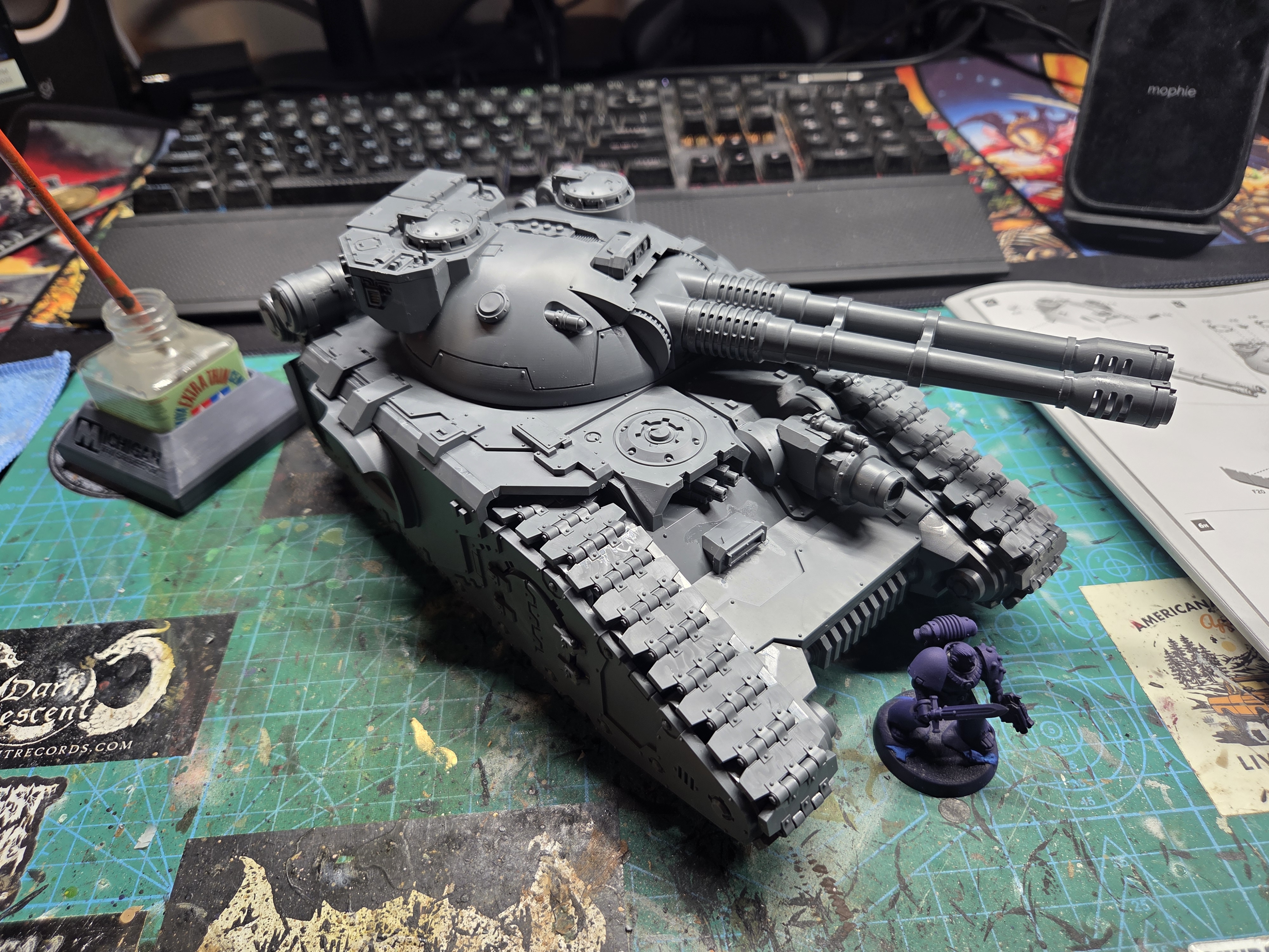 Building the New FellBlade Super Heavy Tank