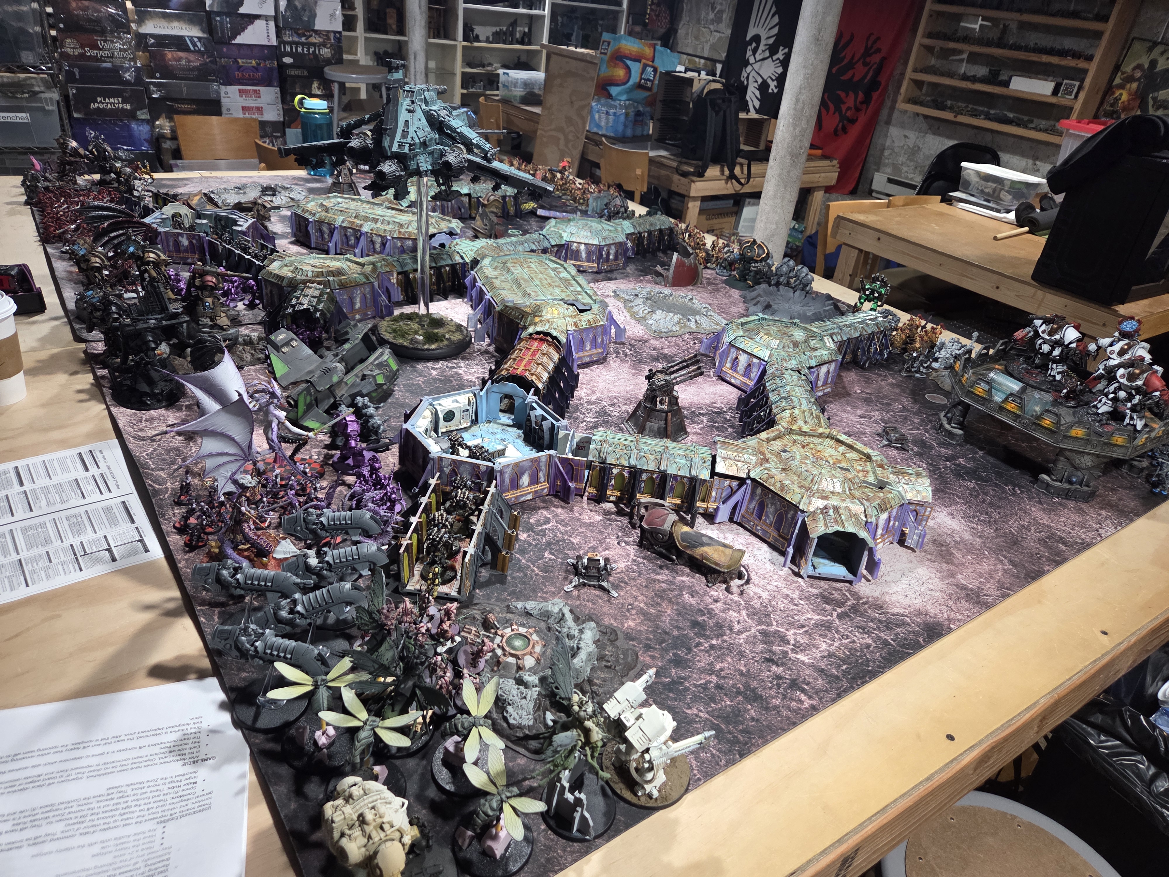 Recap: Horus Heresy – The Selenar Gene Cults Apocalypse Game